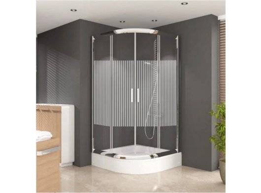 Duş Kabin Oval 80*80*190cm